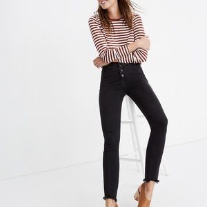 Tall 10" High-Rise Skinny Jeans in Berkeley Black